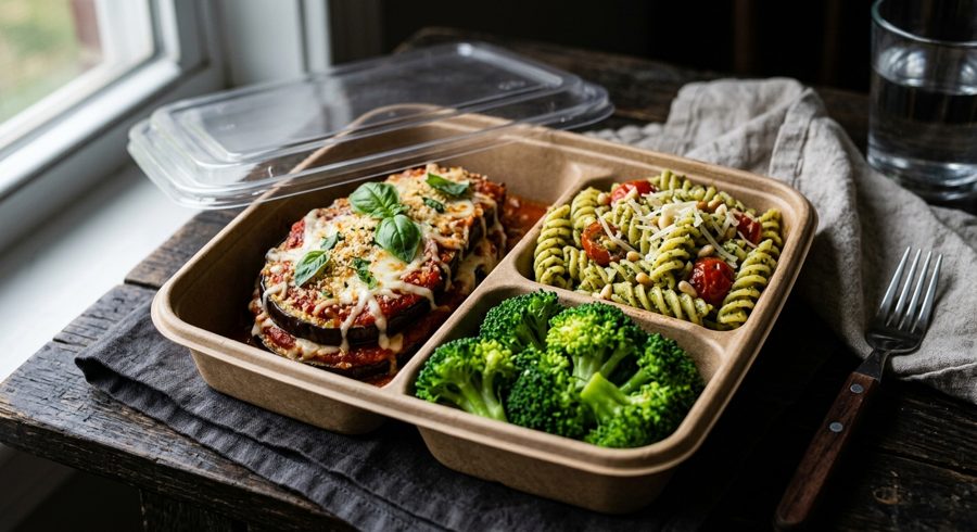 Baked Eggplant Parmesan