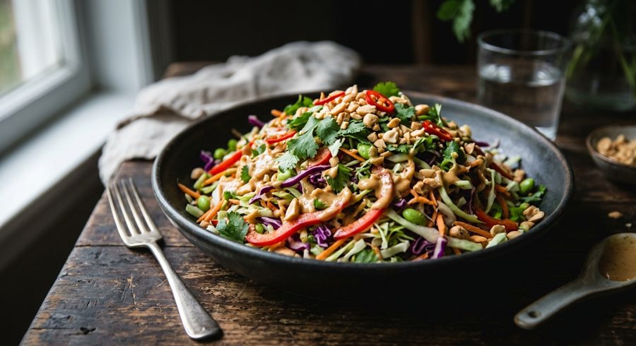 Crunchy Thai Peanut Salad