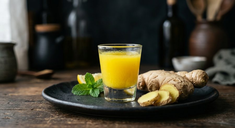 Ginger & Lemon Shot
